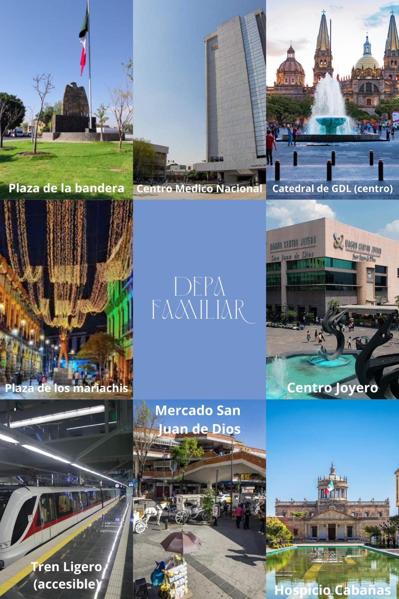 شقة Depa Familiar Centrico Gdl Con Estacionamiento غوادالاجارا المظهر الخارجي الصورة